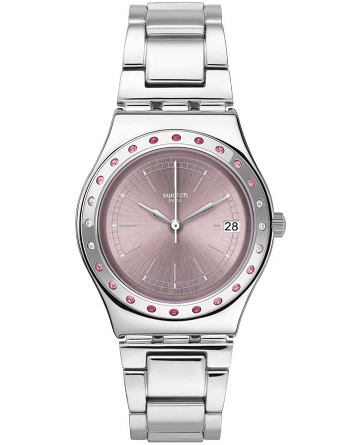 Часы Swatch I Medium Standard YLS455G — женские, розовый