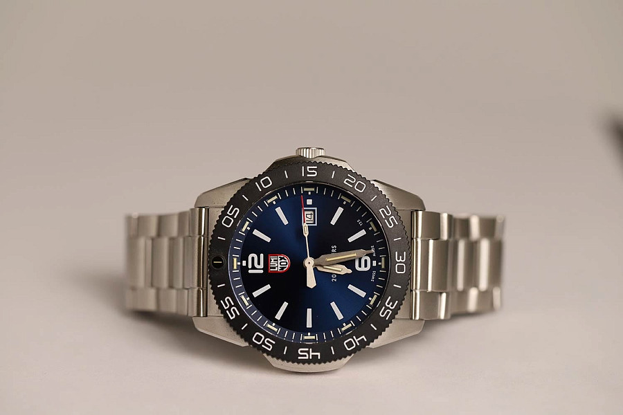 Часы Luminox Pacific Diver XS.3123 — синий, металл сталь