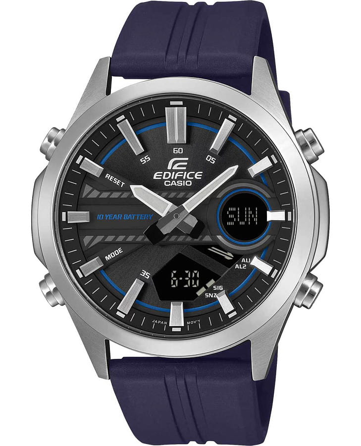 Часы Casio Edifice EFV-C120P-1A2 — мужские, черный