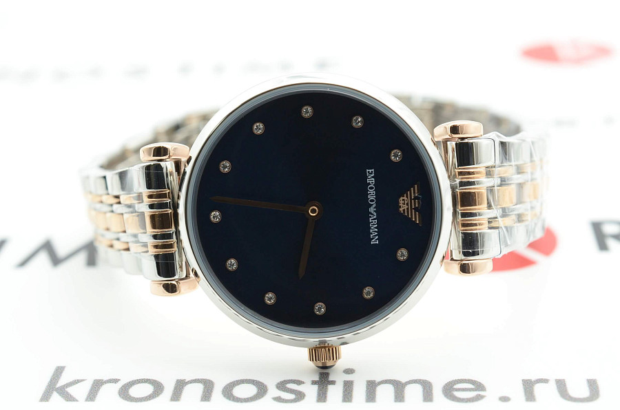 Часы Emporio Armani Gianni-T-Bar AR11092 — сталь с ip покрытием, женские