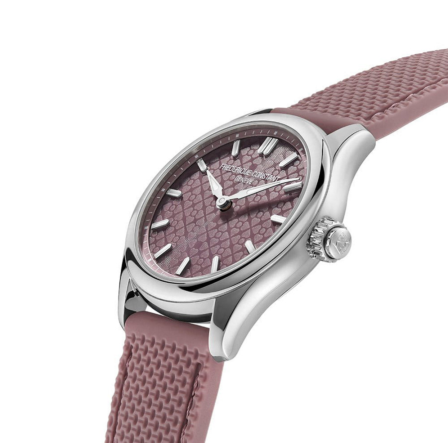 Часы Frederique Constant Smartwatch Ladies Vitality FC-286BRGS3B6 — кварцевые, сталь металл