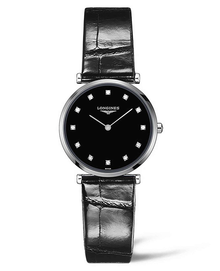 Часы Longines La Grande Classique L4.512.4.58.2 — женские, черный