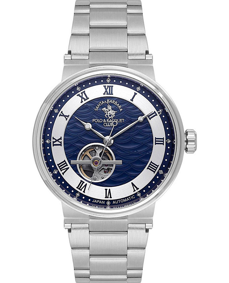 Часы Santa Barbara Polo & Racquet Club SB.1.10631-2 — мужские, синий