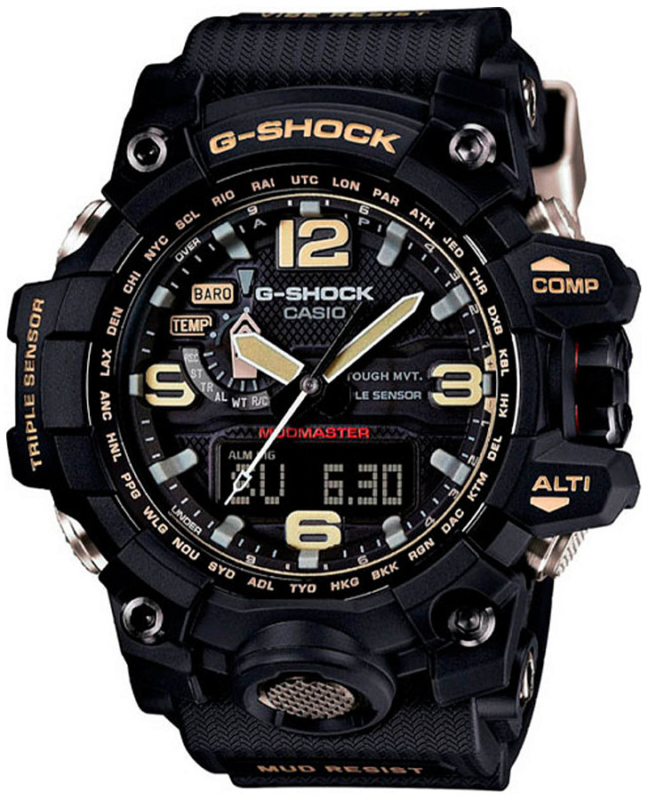 Часы Casio G-Shock GWG-1000-1A — мужские, черный