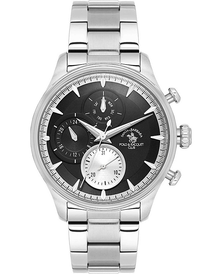 Часы Santa Barbara Polo & Racquet Club Legend SB.4.10023-2 — мужские, черный