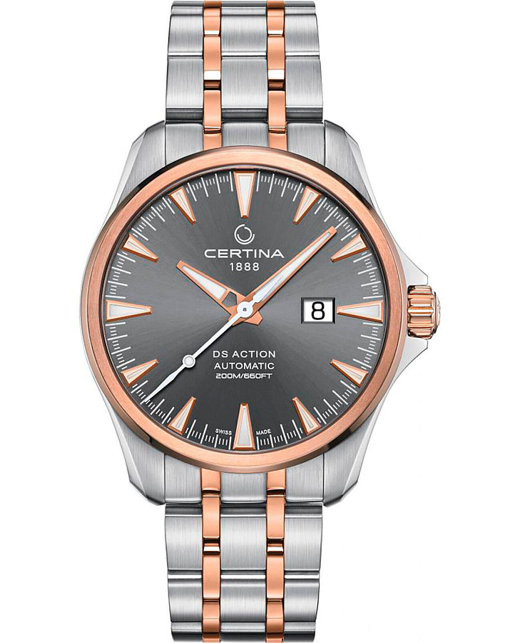 Часы Certina DS Action C032.426.22.081.00 — мужские, серый