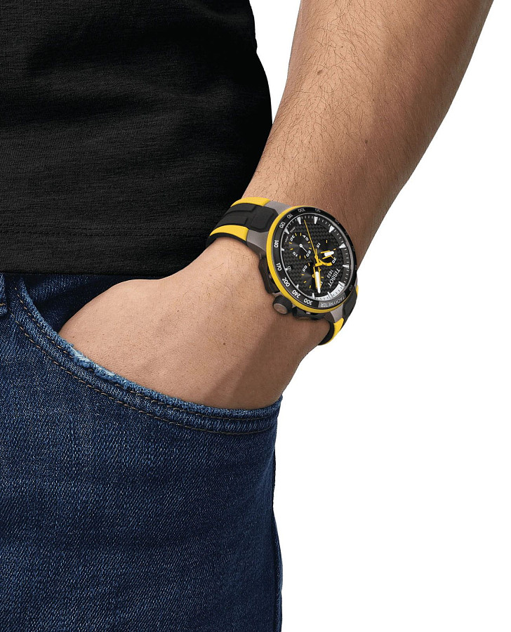 Часы Tissot T-Race Cycling Tour De France 2020 T111.417.37.201.00 — кварцевые, сталь металл