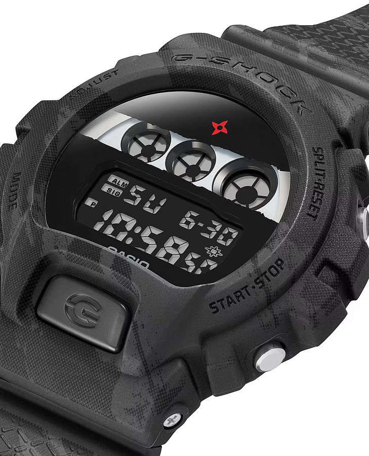 Часы Casio G-Shock DW-6900NNJ-1 — мужские, пластик