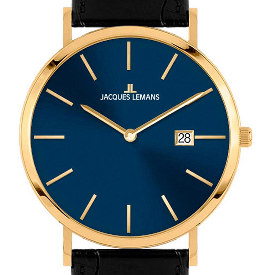 Часы Jacques Lemans Classic 1-2171E — кварцевые, сталь металл