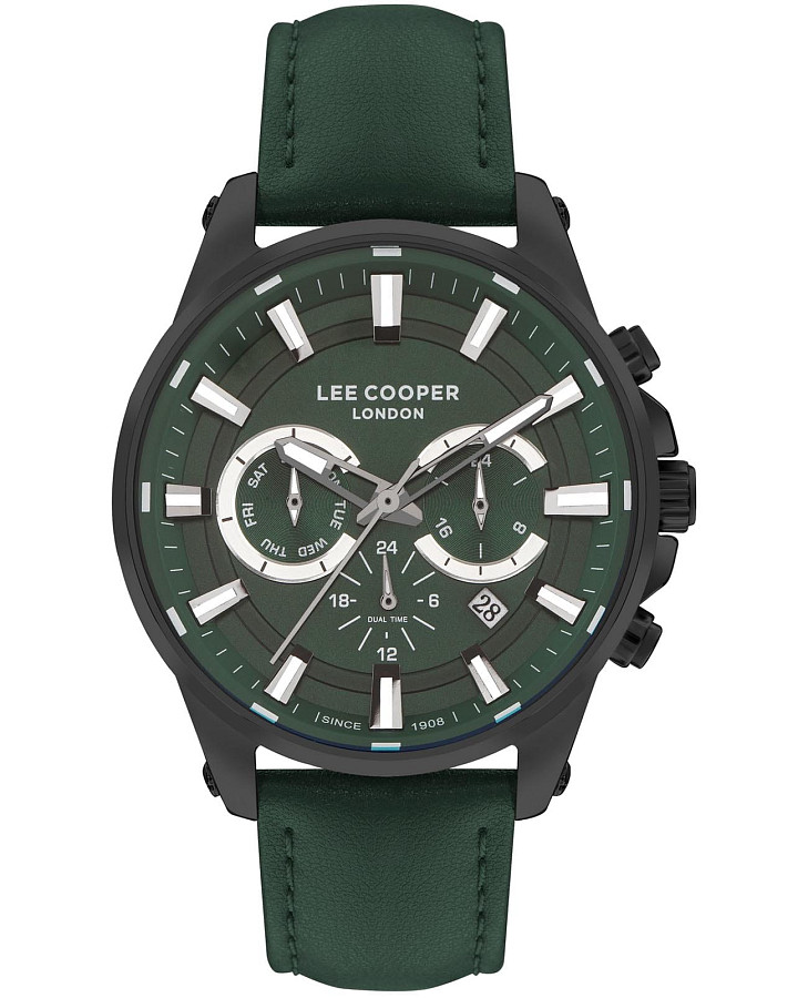 Часы Lee Cooper LC07525.677 — мужские, зеленый