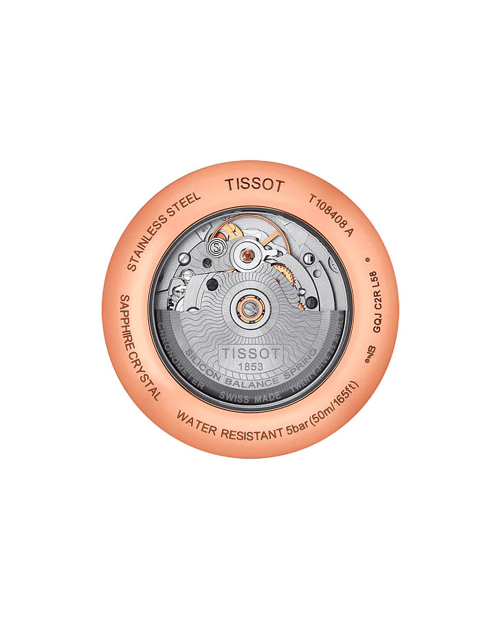 Часы Tissot Ballade Powermatic 80 COSC T108.408.33.037.00 — сталь металл, Швейцария