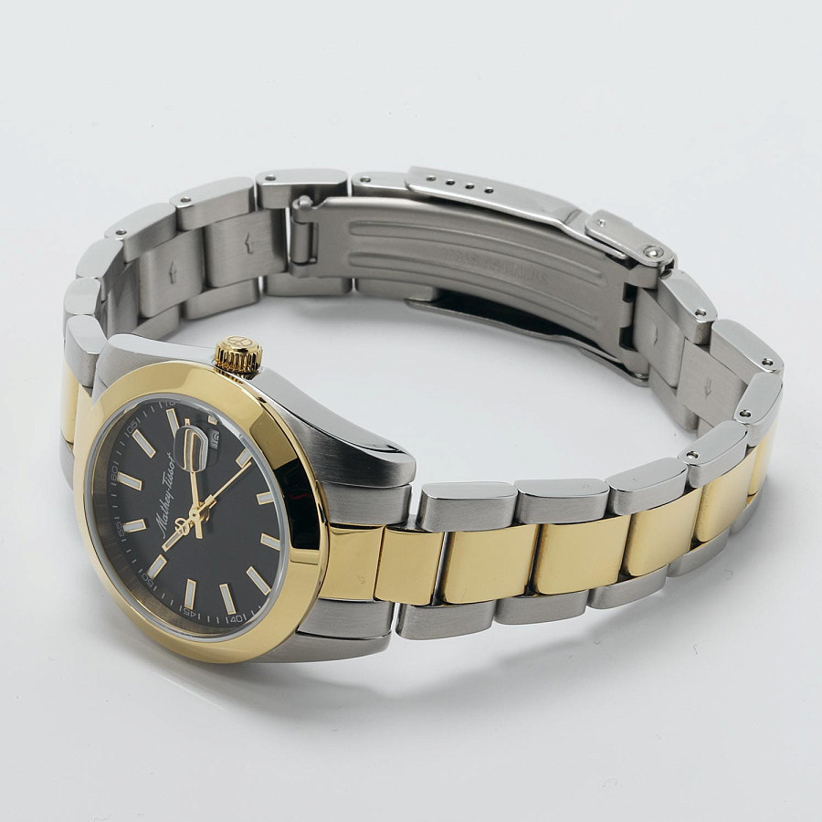 Часы Mathey-Tissot Mathy D450BN — нержавеющая сталь с pvd-покрытием, женские
