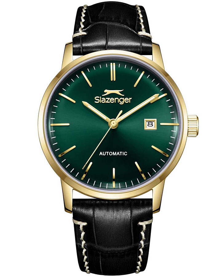 Часы Slazenger SL.09.2575.1.175 — мужские, зеленый
