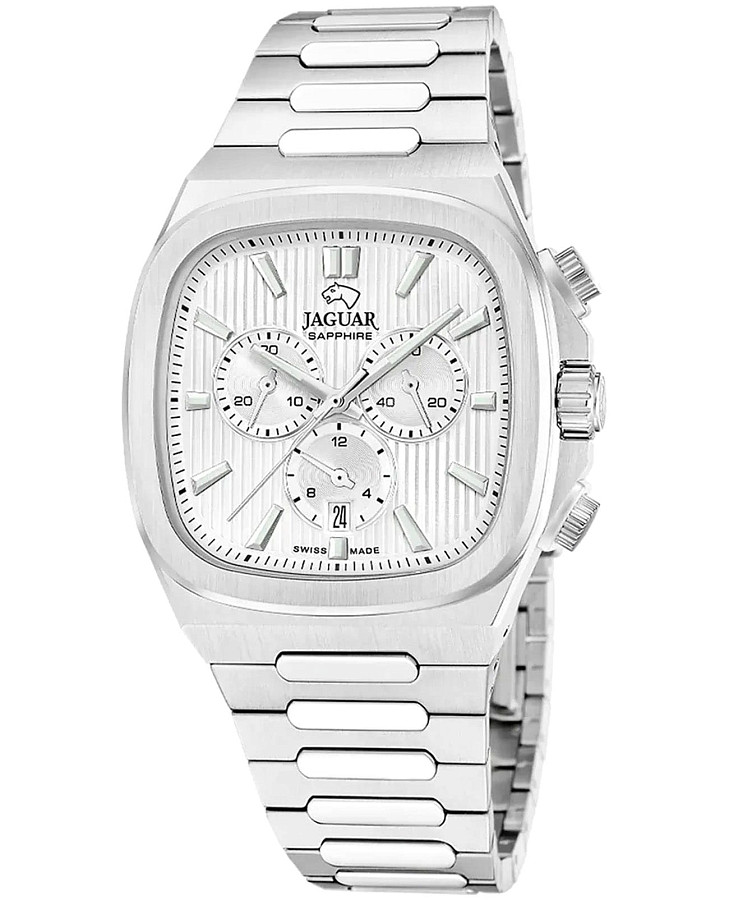 Часы Jaguar Rond Carre J1048/1 — мужские, серебристый