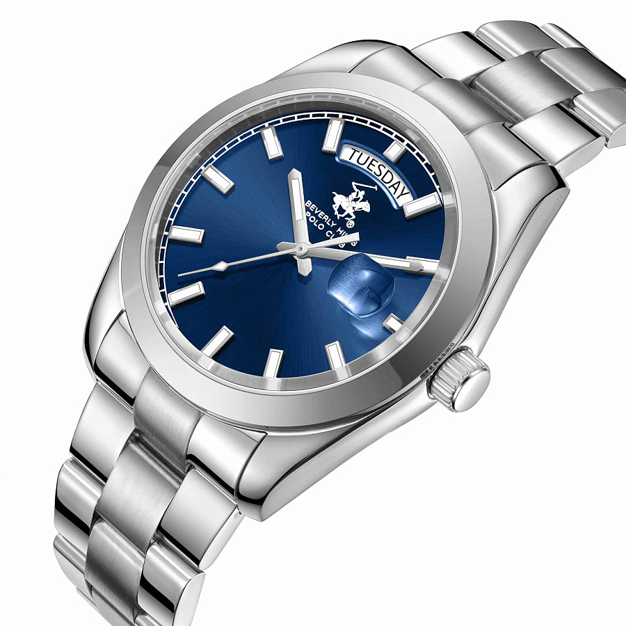 Часы Beverly Hills Polo Club BP3790X.390 — кварцевые, металл сталь