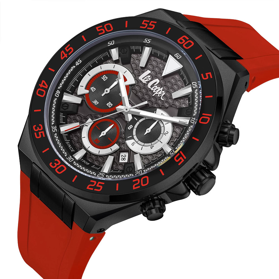 Часы Lee Cooper LC08003.658 — кварцевые, суперметалл сталь