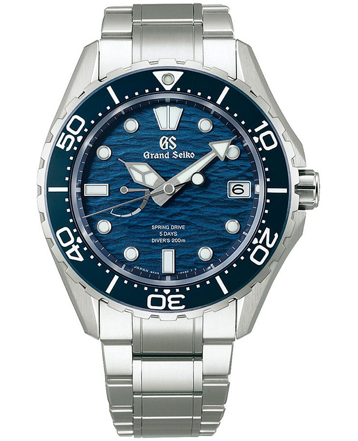 Часы Seiko Grand Evolution 9 SLGA023G — мужские, синий
