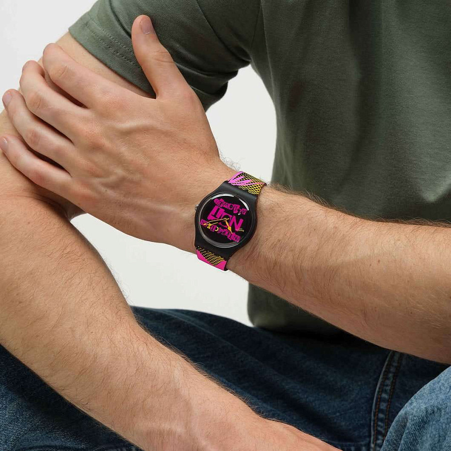 Часы Swatch Distort Mode SO32B121 — артикул SO32B121