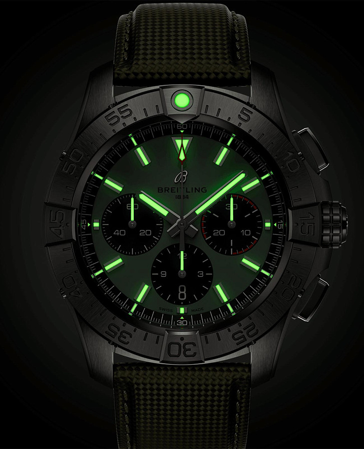 Часы Breitling Avenger B01 Chronograph 44 AB0147101L1X1 — Швейцария, механические