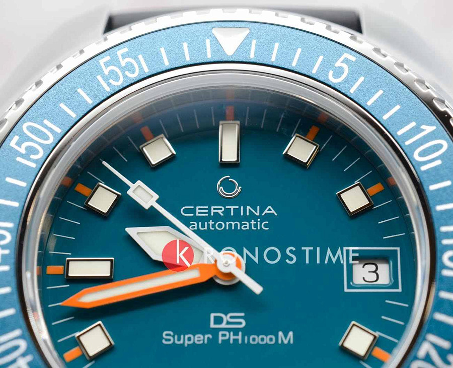Часы Certina DS SUPER PH1000M STC C024.907.17.041.10 — сталь металл, Швейцария