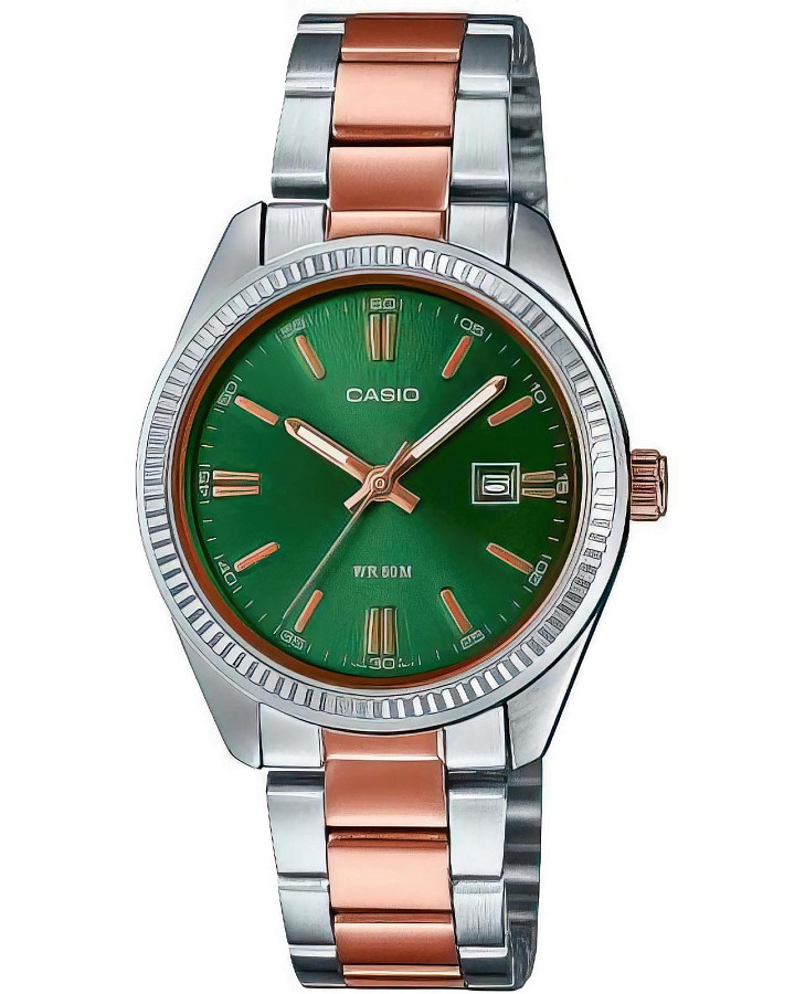 Часы Casio Collection LTP-1302PRG-3A — женские, бирюзовый