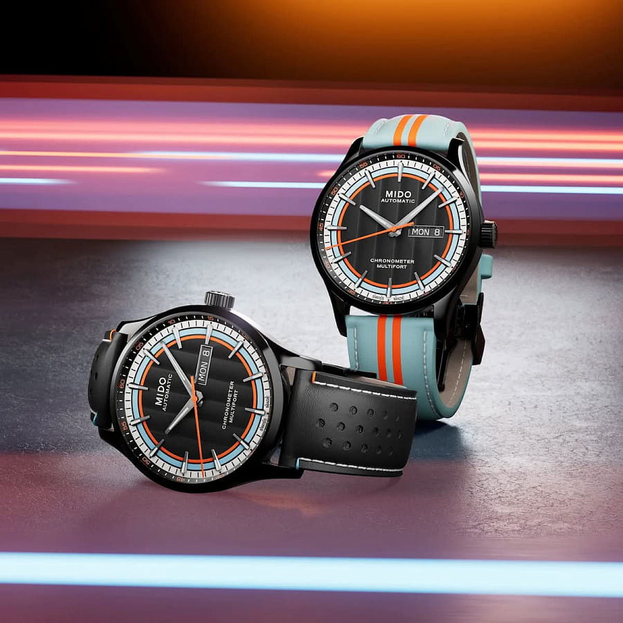Часы Mido Multifort Chronometer 1 Racer M038.431.36.051.00 — цветной, металл сталь