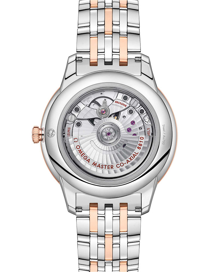 Часы Omega De Ville Prestige 434.20.41.21.09.001 — механические, золото металл сталь