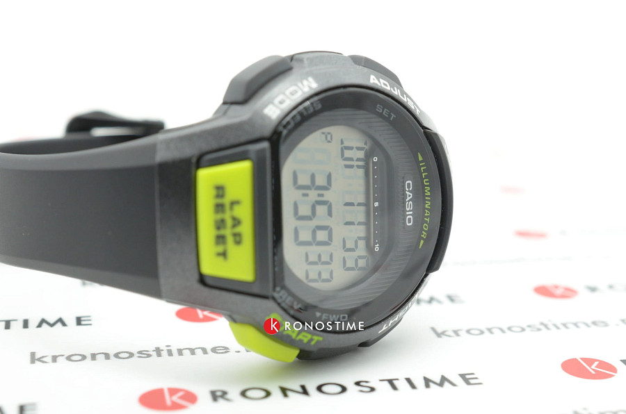 Часы Casio Collection LWS-1000H-1A — кварцевые, пластик