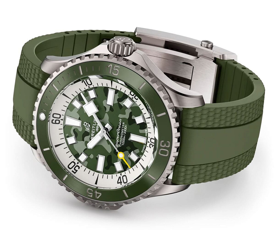 Часы Breitling Superocean Automatic 46 Super Diver E10379D31L1S1 — титан, Швейцария