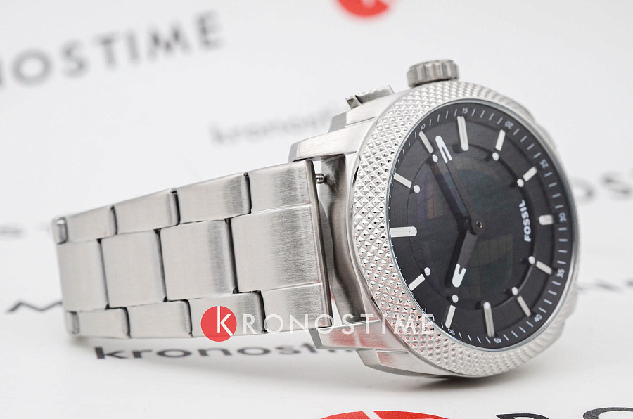 Часы Fossil Machine FS6155 — металл сталь, США