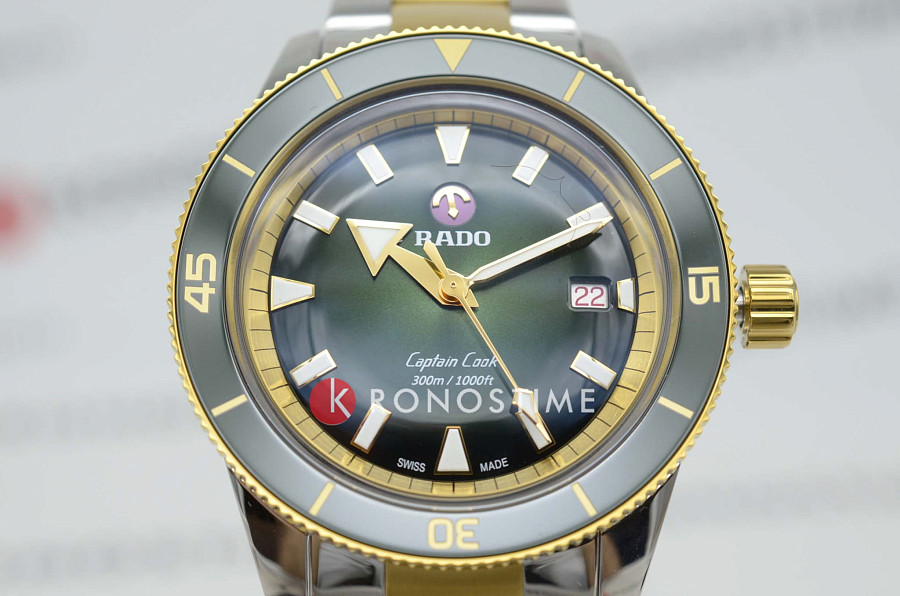 Часы Rado Captain Cook Automatic R32138303 — металл сталь, Швейцария