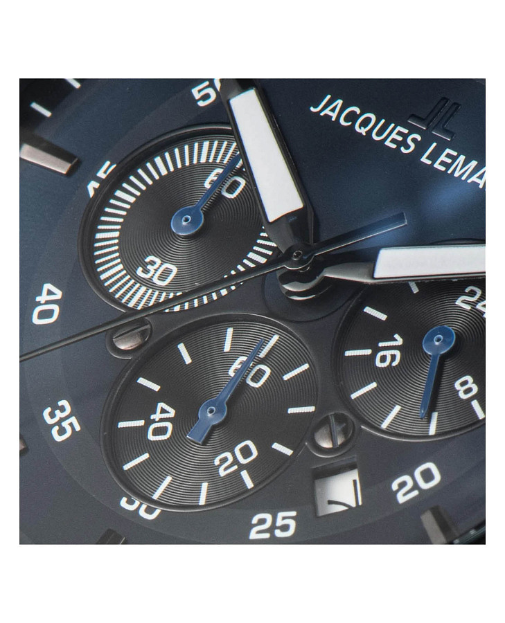 Часы Jacques Lemans Lugano 1-1645R — сталь металл, Австрия