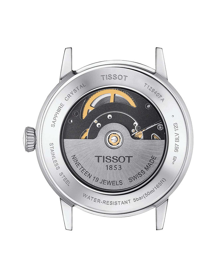 Часы Tissot Classic Dream Swissmatic T129.407.11.031.00 — нержавеющая сталь, мужские