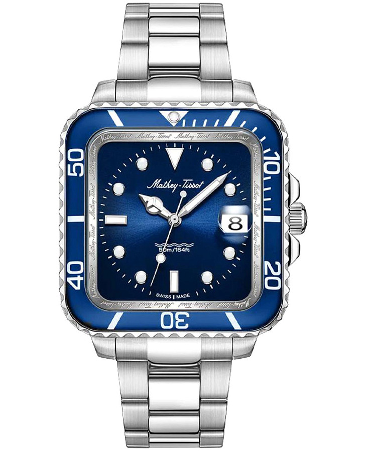 Часы Mathey-Tissot Mathy H902QABU — мужские, синий