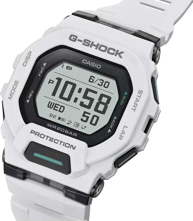 Часы Casio G-Shock GBD-200-7 — кварцевые, пластик