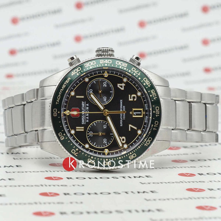 Часы Swiss Military Hanowa Spitfire SMWGI0007703 — кварцевые, сталь металл