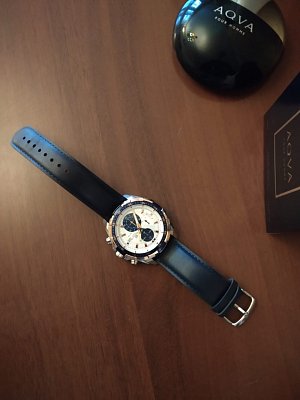 Фото покупателя: Японские наручные часы Casio Edifice EFR-539L-7CVUDF (EFR-539L-7C) с хронографом