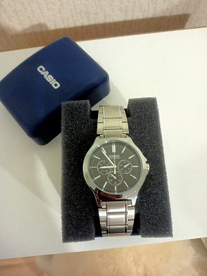 Фото покупателя: Японские наручные часы Casio Collection MTP-V300D-1AUDF (MTP-V300D-1A)