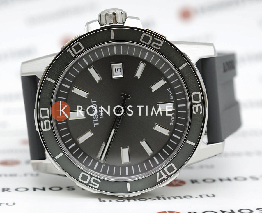Часы Tissot Supersport Gent T125.610.17.081.00 — мужские, каучук