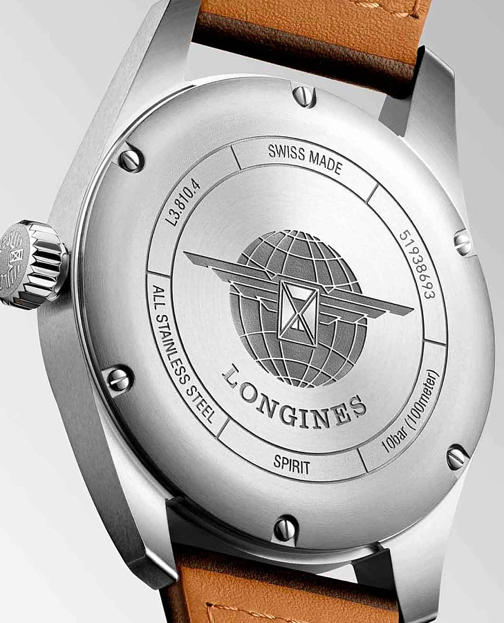 Часы Longines Spirit L3.810.4.73.2 — механические, сталь
