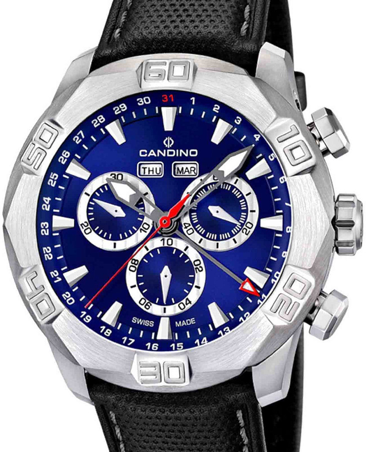 Часы Candino Sportive C4476/2 — кварцевые, сталь металл