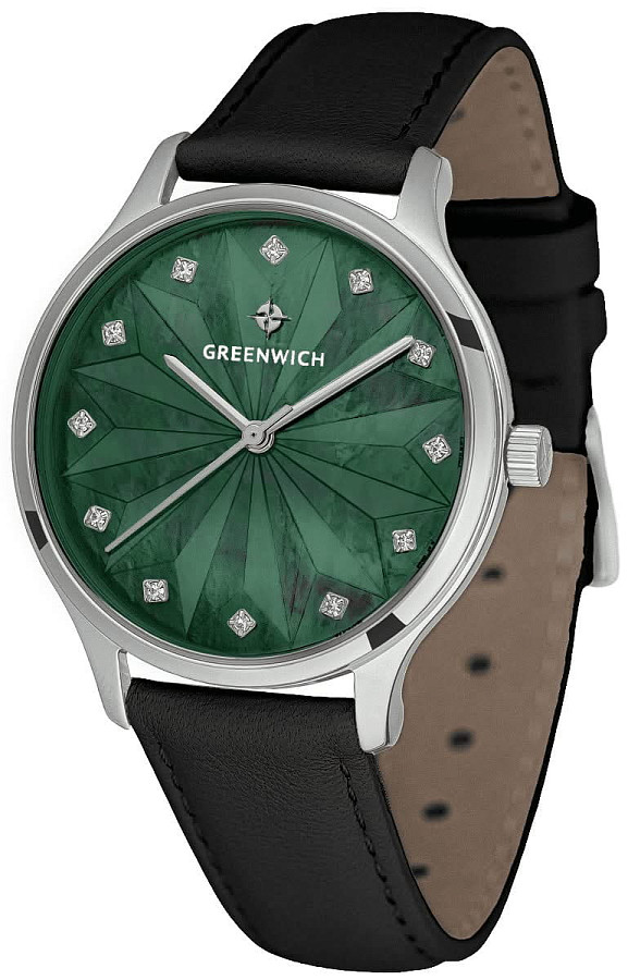Часы Greenwich Callisto GW 341.11.57 — кварцевые, сталь металл