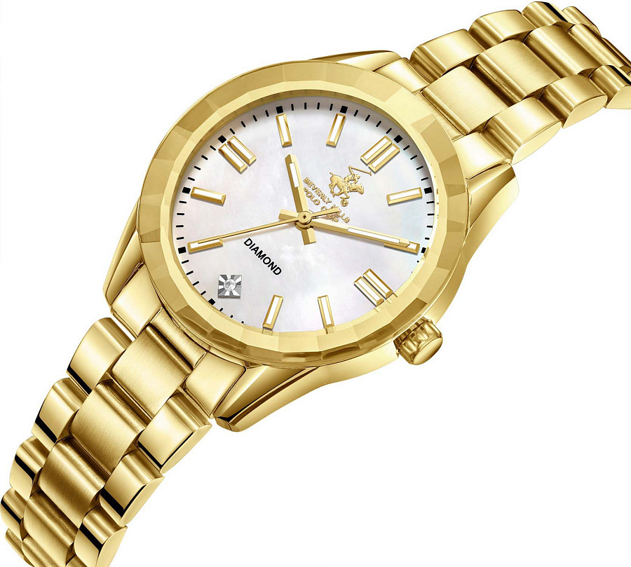 Часы Beverly Hills Polo Club BP3643X.120 — кварцевые, сталь металл
