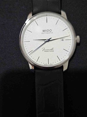 Фото покупателя: Швейцарские механические наручные часы Mido Baroncelli Heritage Gent M027.407.16.010.00