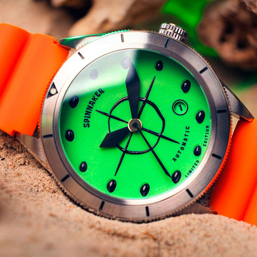 Часы Spinnaker Cahill SP-5142-01 — каучук, мужские