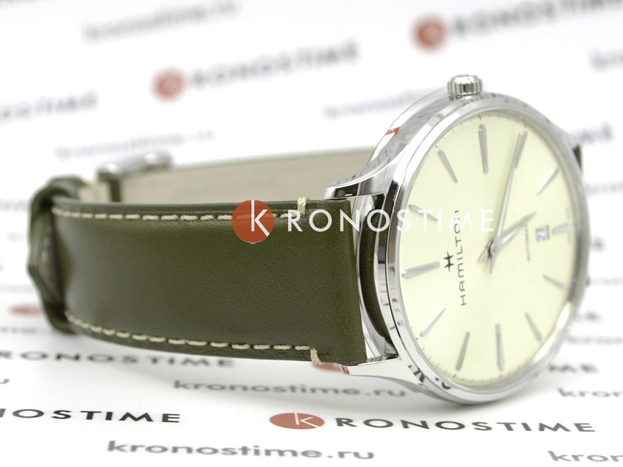 Часы Hamilton Jazzmaster Thinline Auto H38525811 — сталь, Швейцария