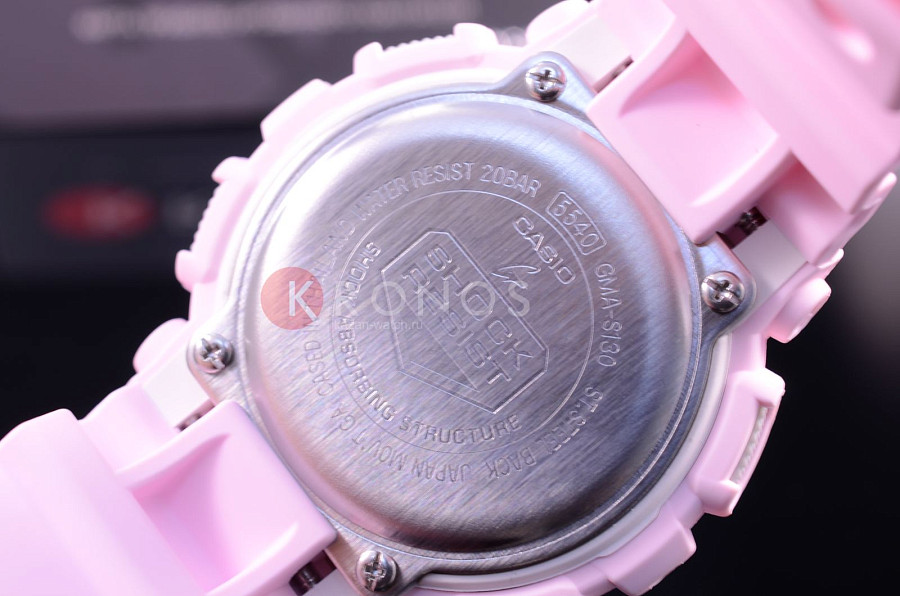 Часы Casio G-Shock GMA-S130-4A — Япония, электронные