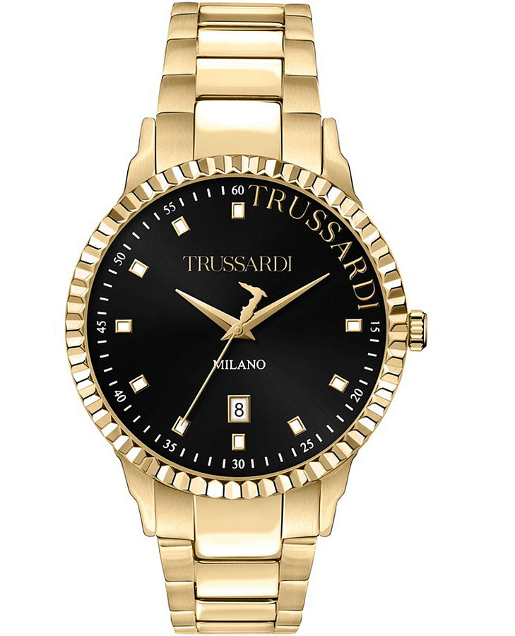 Часы Trussardi T-Bent R2453141005 — мужские, черный