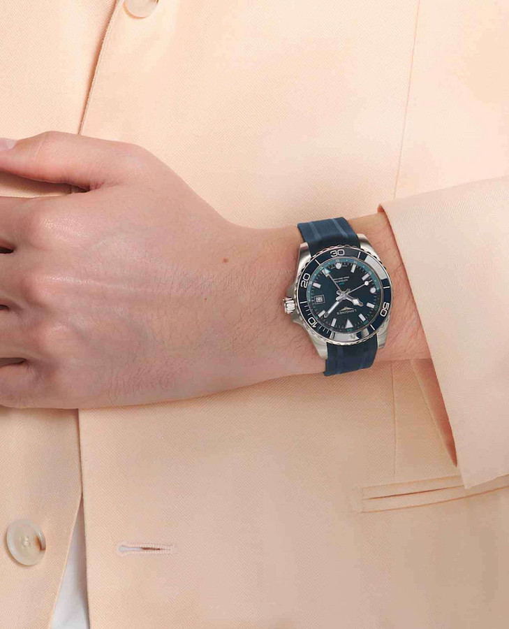 Часы Longines HydroConquest L3.790.4.96.9 — механические, Швейцария, мужские