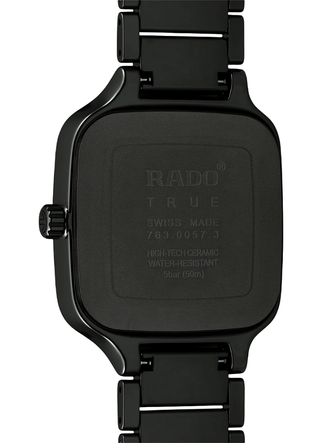 Часы Rado True Square Automatic R27078702 — механические, керамика